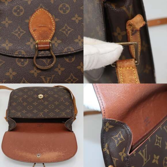 LOUIS VUITTON Monogram Saint Cloud GM Shoulder Bag M51242 - Picture 11 of 13